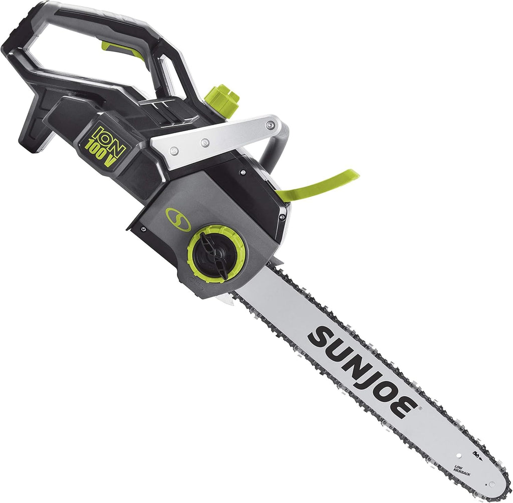 Ion100V-18Cs-Ct 18-Inch 100-Volt Brushless Lithium-Ion Cordless Handheld Chain Saw, Tool Only