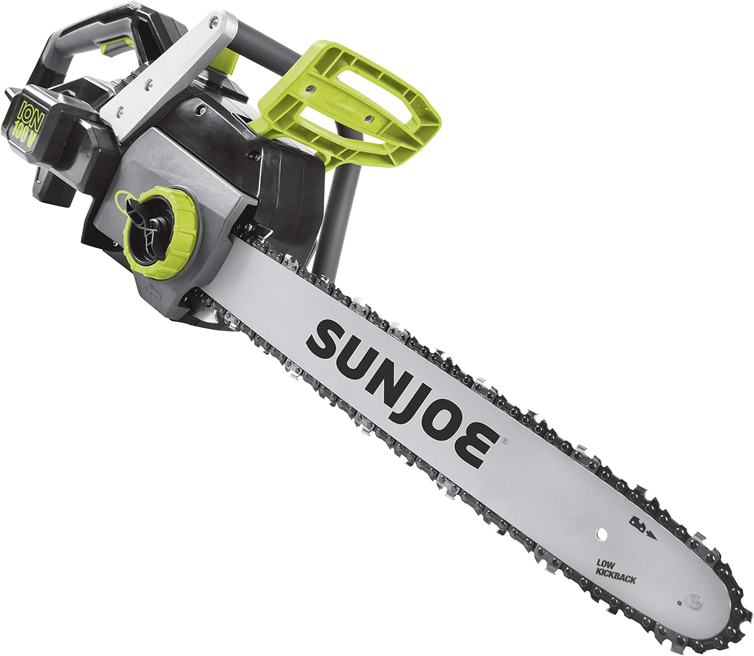 Ion100V-18Cs-Ct 18-Inch 100-Volt Brushless Lithium-Ion Cordless Handheld Chain Saw, Tool Only