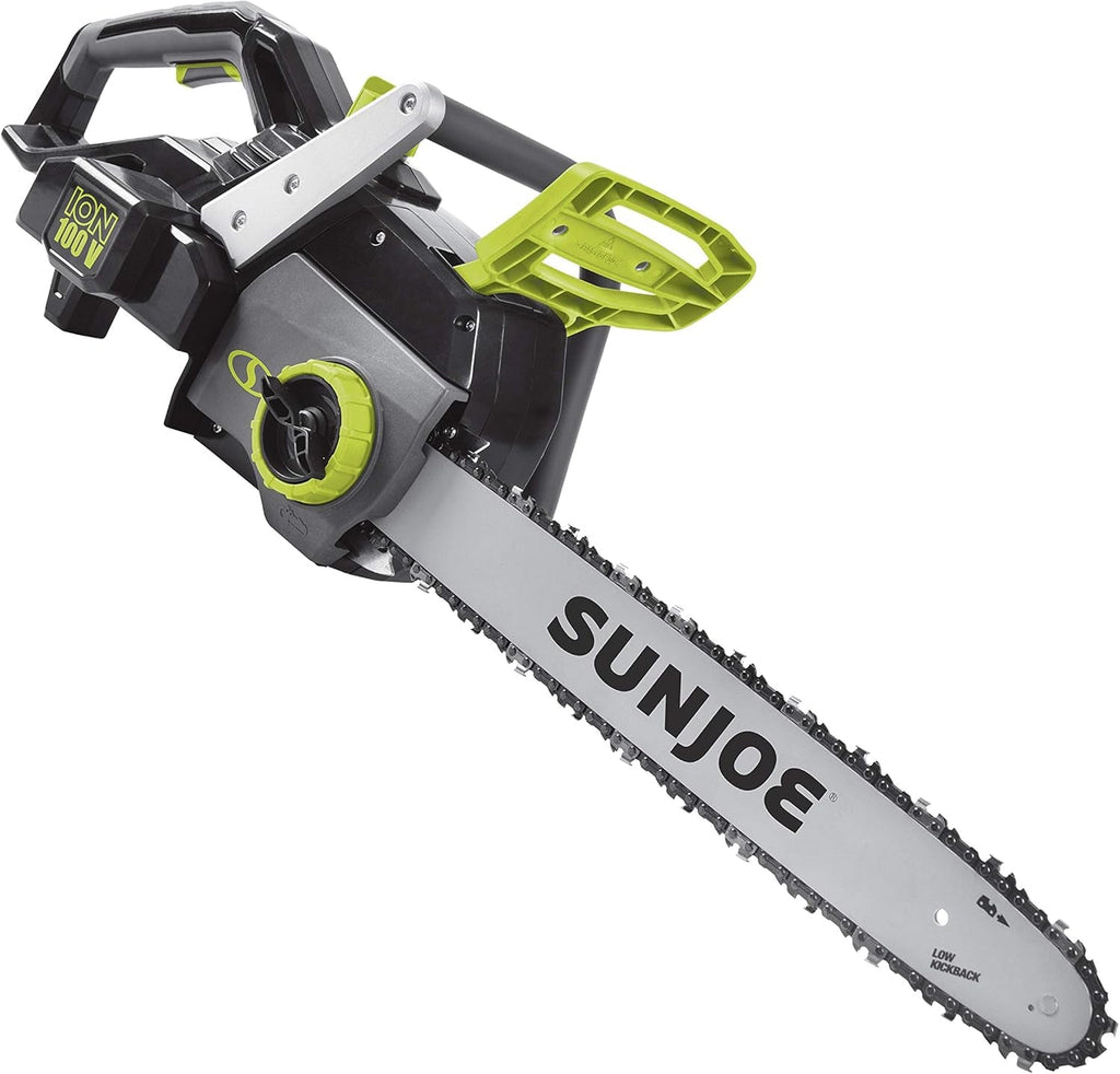 Ion100V-18Cs-Ct 18-Inch 100-Volt Brushless Lithium-Ion Cordless Handheld Chain Saw, Tool Only