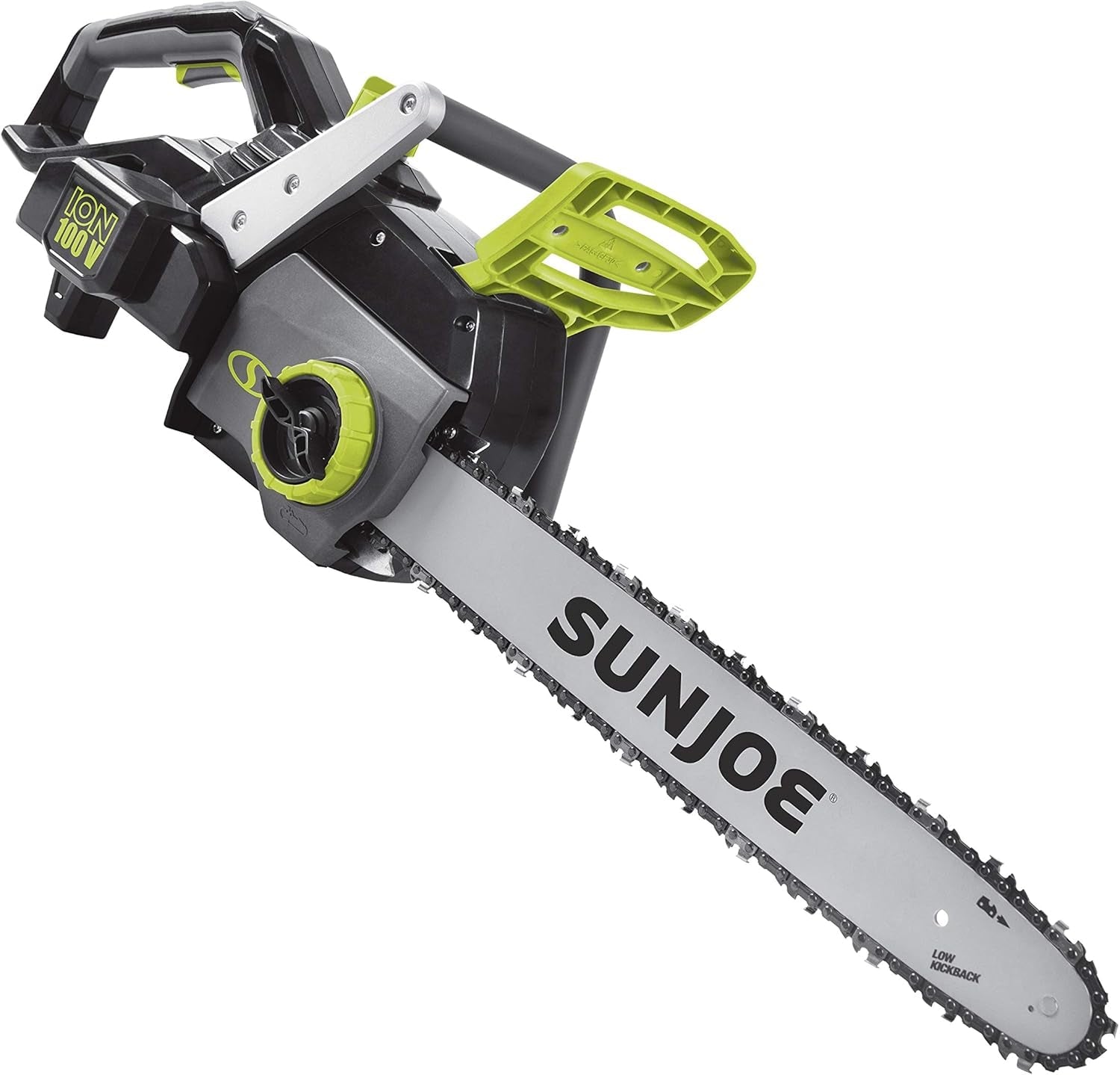 Ion100V-18Cs-Ct 18-Inch 100-Volt Brushless Lithium-Ion Cordless Handheld Chain Saw, Tool Only