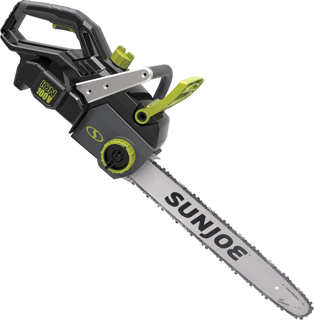 Ion100V-18Cs-Ct 18-Inch 100-Volt Brushless Lithium-Ion Cordless Handheld Chain Saw, Tool Only