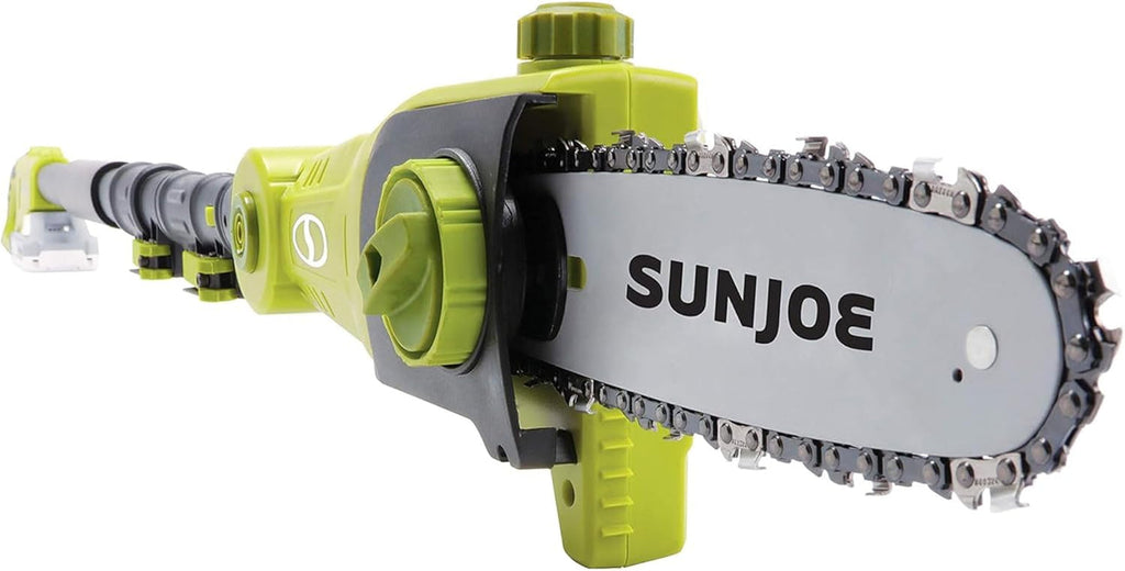 Cordless Pole Chainsaw Machine, Electric Telescoping Trimmer, Extendable up to 7.2 Ft - Heavy-Duty Trimming Equipment for Tree Trunks, Limbs, Logs, Brush, and Branches, 24V-PS8-LTE