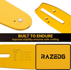 8 Inch Chainsaw Bar and Carbide Chain Combo, 3/8" LP Pitch, 050" Gauge, 33 Drive Links Fits Greenworks, Sun Joe, Chicago, Portland, Kobalt, Earthwise Pole Saw and More- S33 (1 Bar + 1 Carbide Chain)