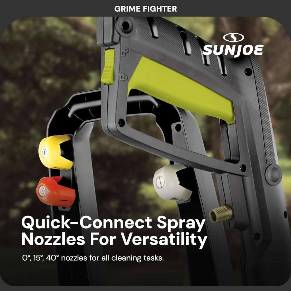 Electric Pressure Power Washer W/ Foam Cannon & Extension Wand, 1600 PSI (PWMA Certified), 1.1 GPM, 13-Amp Motor - Heavy-Duty Cleaning Machine for Patios, Decks, Sidewalks & Cars, SPX2680-MAX