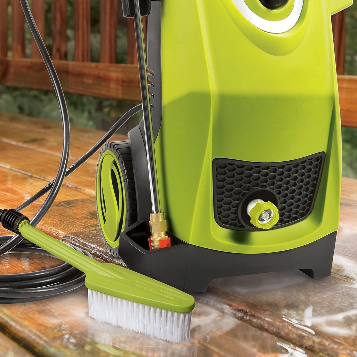 Electric Pressure Power Washer W/ Extension Spray Wand and Hose, 2030 PSI, 1.2 GPM, 14.5-Amp Motor - Heavy-Duty Cleaning Machine for Patios, Decks, Sidewalks & Cars, SPX3000-PK1