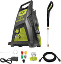 SPX3550 Max Brushless Induction Electric Pressure Washer W/ 5-Quick Connect Nozzles, Detergent Tank, Cleans Cars, Patios, Decks, Sidewalks & More