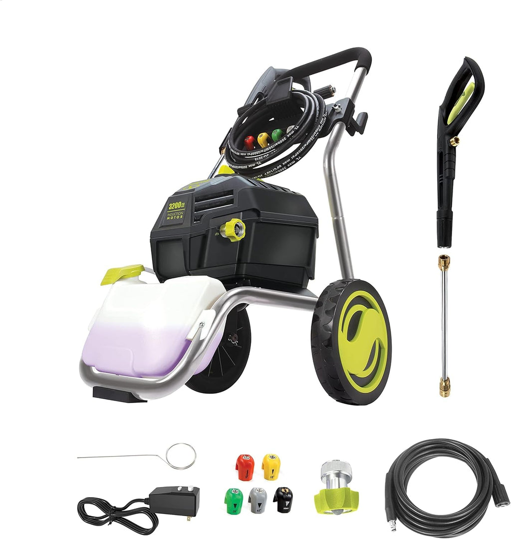 SPX4800 14.9-Amp Electric Pressure Washer, W/ 5 Quick-Connect Tips, Detergent Tank, Cleans Cars, Fences, Patios, Decks, Sidewalks & More