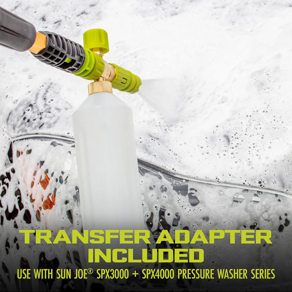 SPX-FC34 34-Ounce Snow-Foam Cannon for SPX Series Electric Pressure Washers, Includes Transfer Adapter
