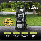 SPX3000-XT XTREAM 2,200 PSI Pressure Washer with 14.9A Motor, Includes 4 Quick-Connect Nozzles, High-Pressure Hose, Garden Hose Adapter, and 35-Foot Power Cord