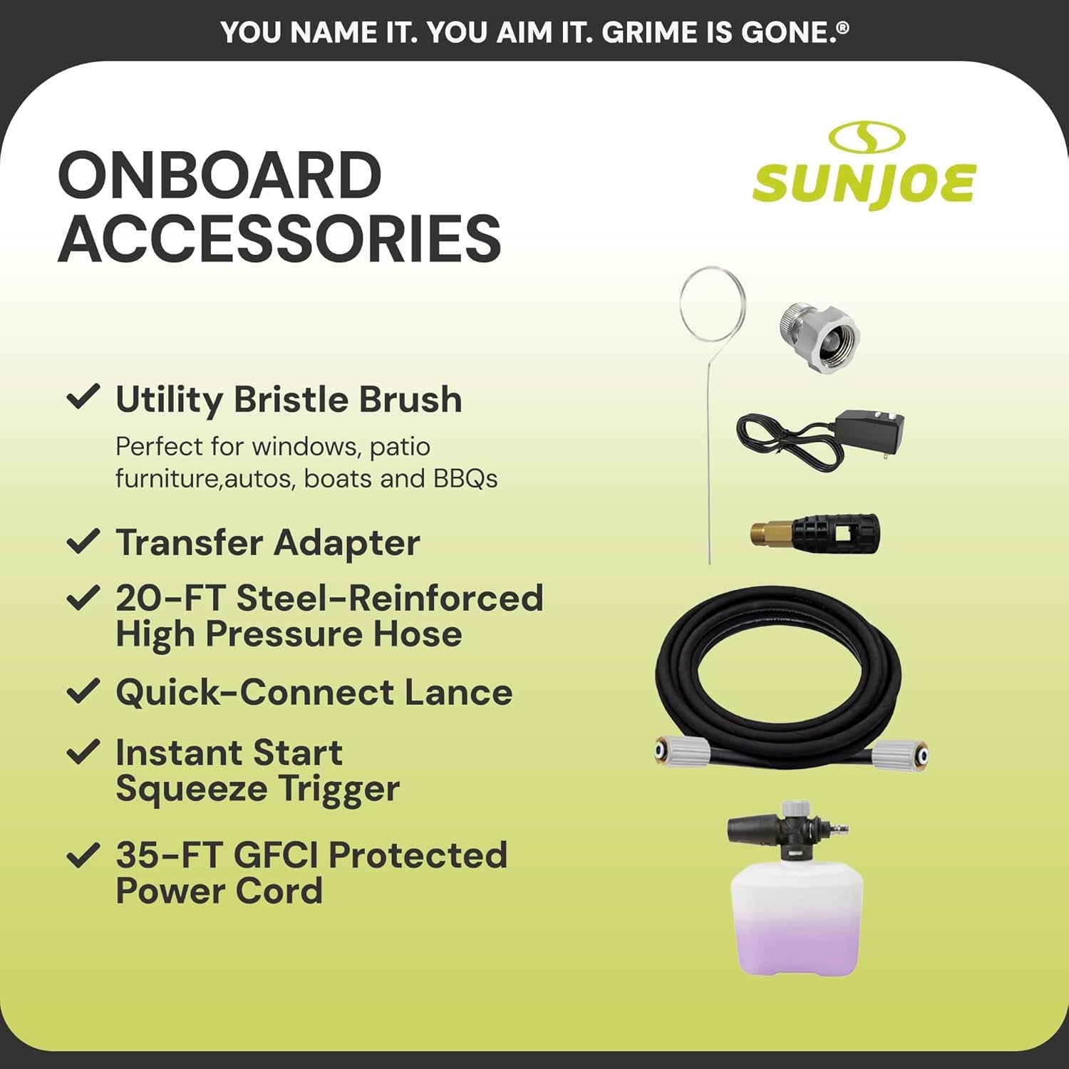 SPX3000-XT XTREAM 2,200 PSI Pressure Washer with 14.9A Motor, Includes 4 Quick-Connect Nozzles, High-Pressure Hose, Garden Hose Adapter, and 35-Foot Power Cord