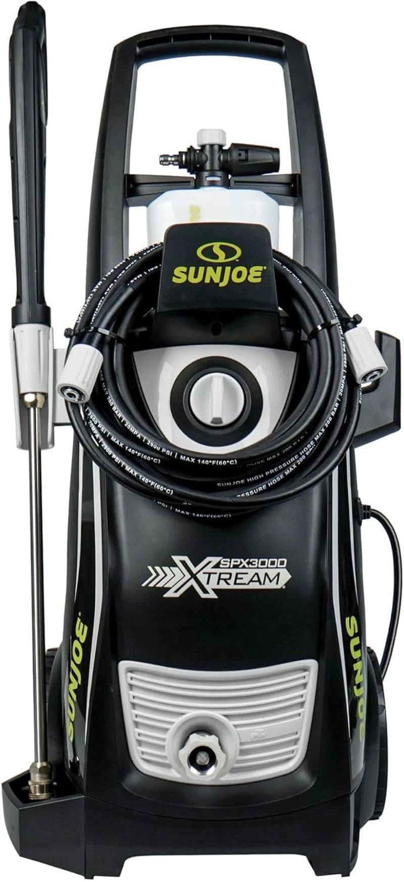 SPX3000-XT XTREAM 2,200 PSI Pressure Washer with 14.9A Motor, Includes 4 Quick-Connect Nozzles, High-Pressure Hose, Garden Hose Adapter, and 35-Foot Power Cord