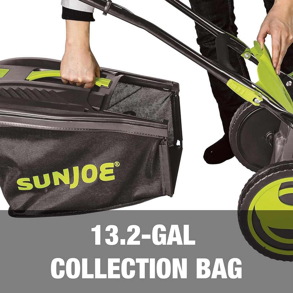 24V-X2-16LM 48-Volt IONMAX Cordless Brushless Lawn Mower Kit, W/ 4.0-Ah Battery + Dual Port Charger & 12-Gallon Collection Bag, 16-Inch, Comfort Grip, One Touch 6-Position Height Adjustment