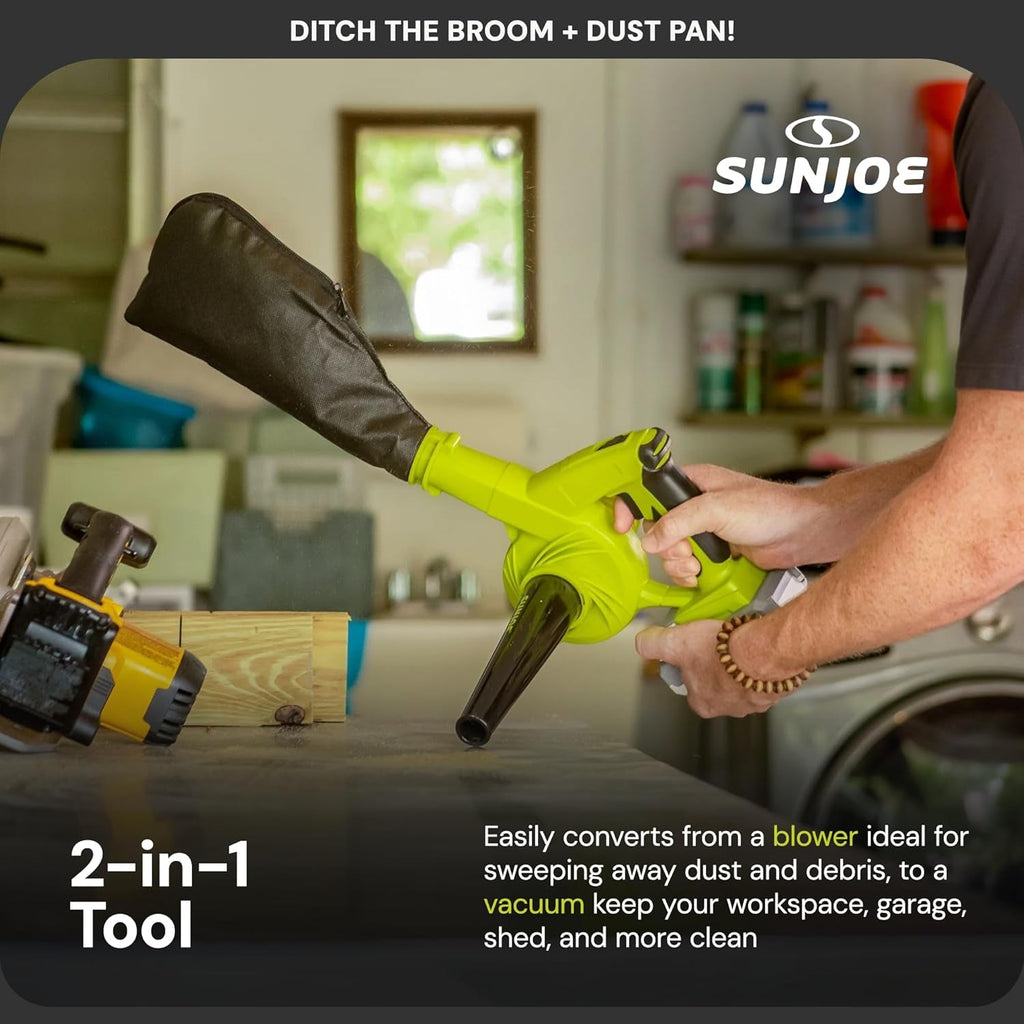 24V IONMAX Work Shop Blower and Vacuum Battery Charger, 24V-WSB-LTE