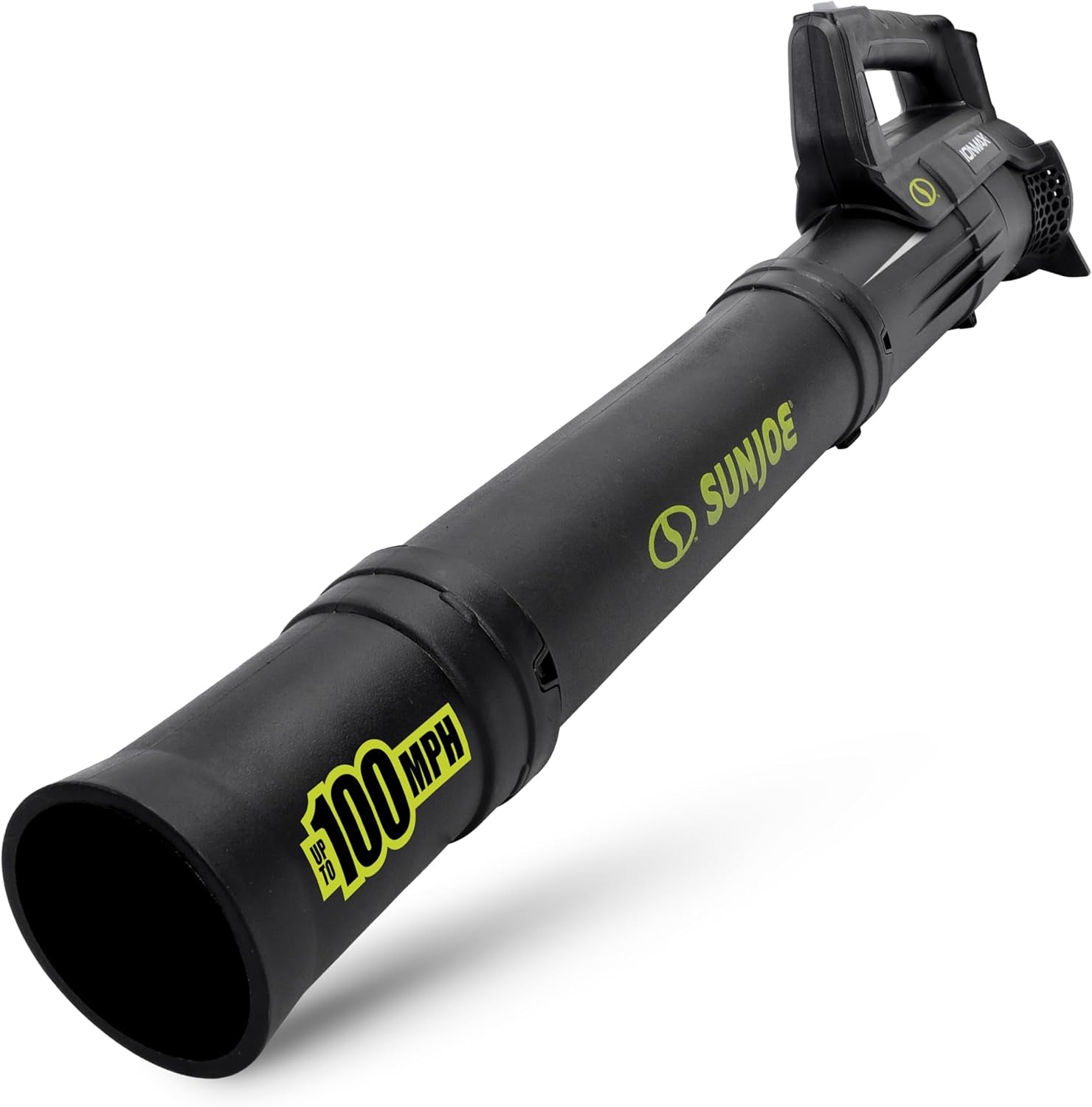 Cordless Jet Blower with Compact Turbine, Battery & Charger, 24V, 100 MPH - Portable and Lightweight Battery-Powered Electric Equipment for Lawn, Garden, and Yard Care, IONMAX 24V-TB-LTE