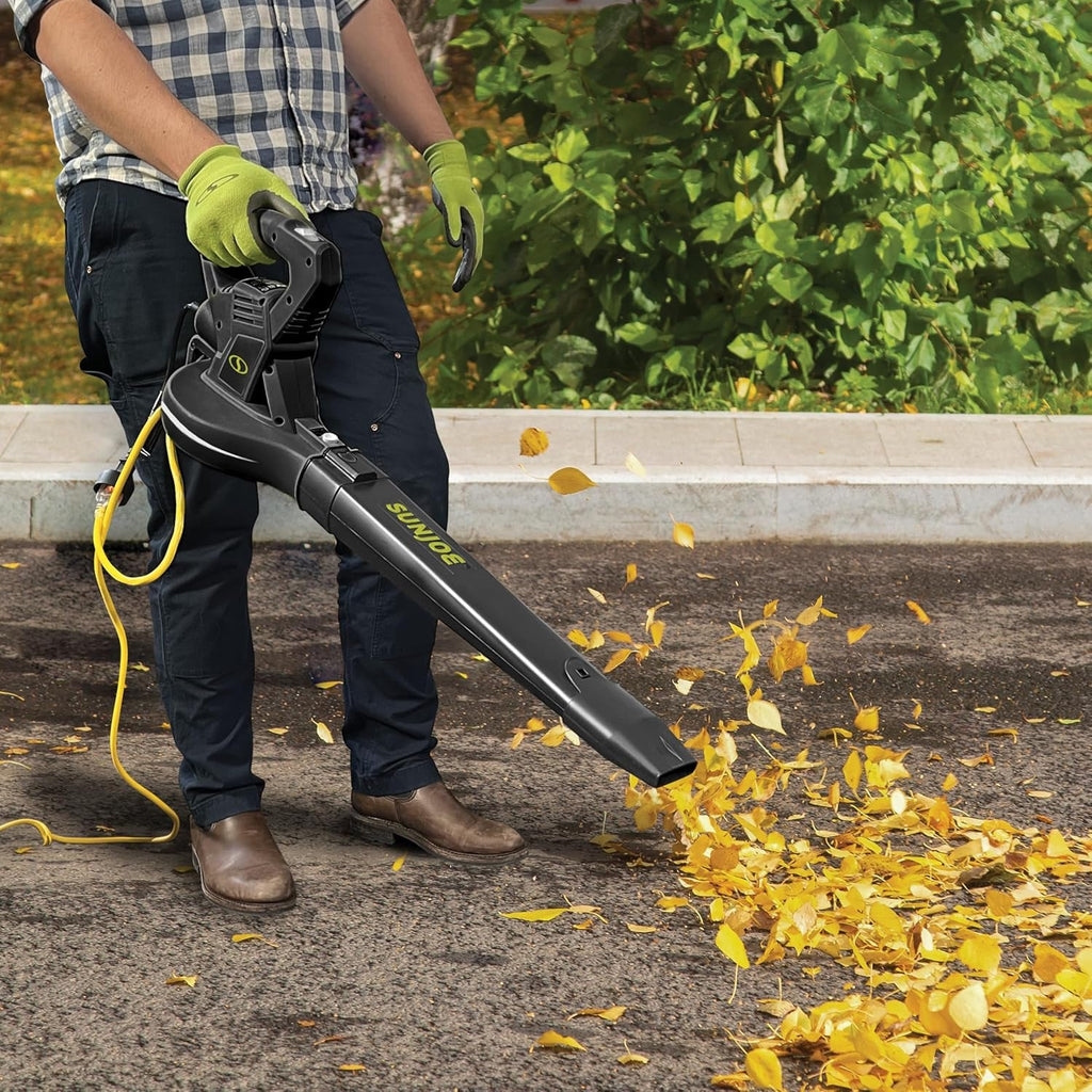 Electric Leaf Blower with All-Purpose 2-Speed Settings, 10 Amp, 18 Inch, SBJ601E - Portable Machine and Equipment for Lawn, Garden, and Yard